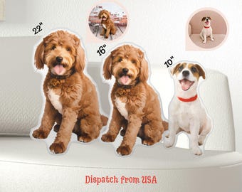 Dog Memorial Pillow 3D Pet Pillow From Photo Pet Memorial Gift Custom Shaped Dog Pillow Stuffed Pet Look Alike Pillow Cat Pillow Pet Memory