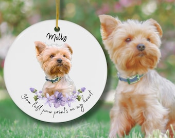 Personalized Pet Loss Memorial Ornament with Halo Ring Pet Bereavement Gift Loss of Dog Sympathy Gift Personalized Rabbit Memorial Gift