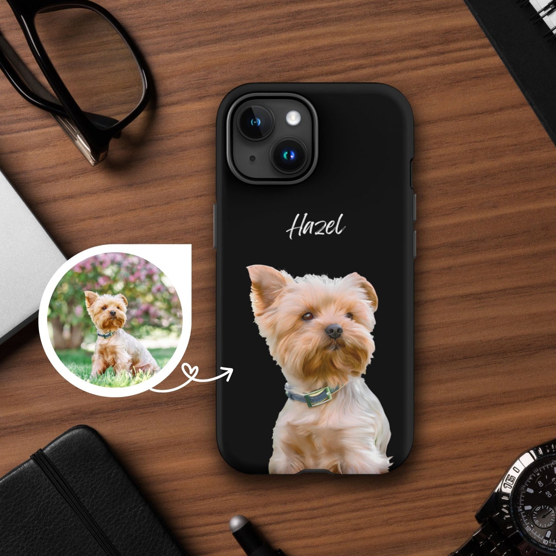 Custom Dog Illustrated Phone Case Dog Gift Ideas Poodle Mom Gift for ...