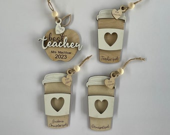 Personalized teacher gift card holders, teacher decor, teacher appreciation gift
