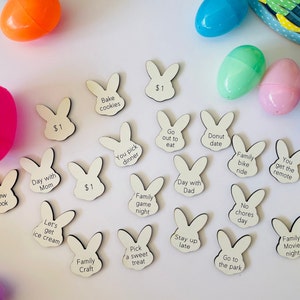 Easter Tokens, Egg hunt tokens, Easter Egg prize, Easter Egg fillers, Egg scavenger hunt