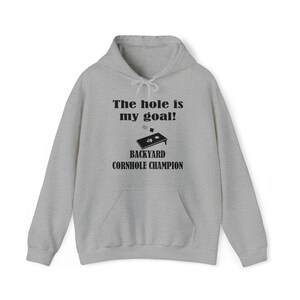 The Hole is My Hole - Cornhole Kapuzen-Sweatshirt