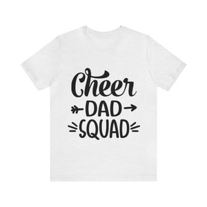 Cheer Dad Squad Shirt – Cheerleading Dad Tee – Game Day Shirt for Dads – Cheer Parent Shirt – Competition Day Outfit for Dad