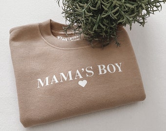 MAMAS BOY | design. Baby/children personalised T-shirts. Mama’s/Mummy’s boy Tops & tees. Baby. Child. Vinyl