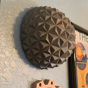 Spaceship Earth Wall Decor