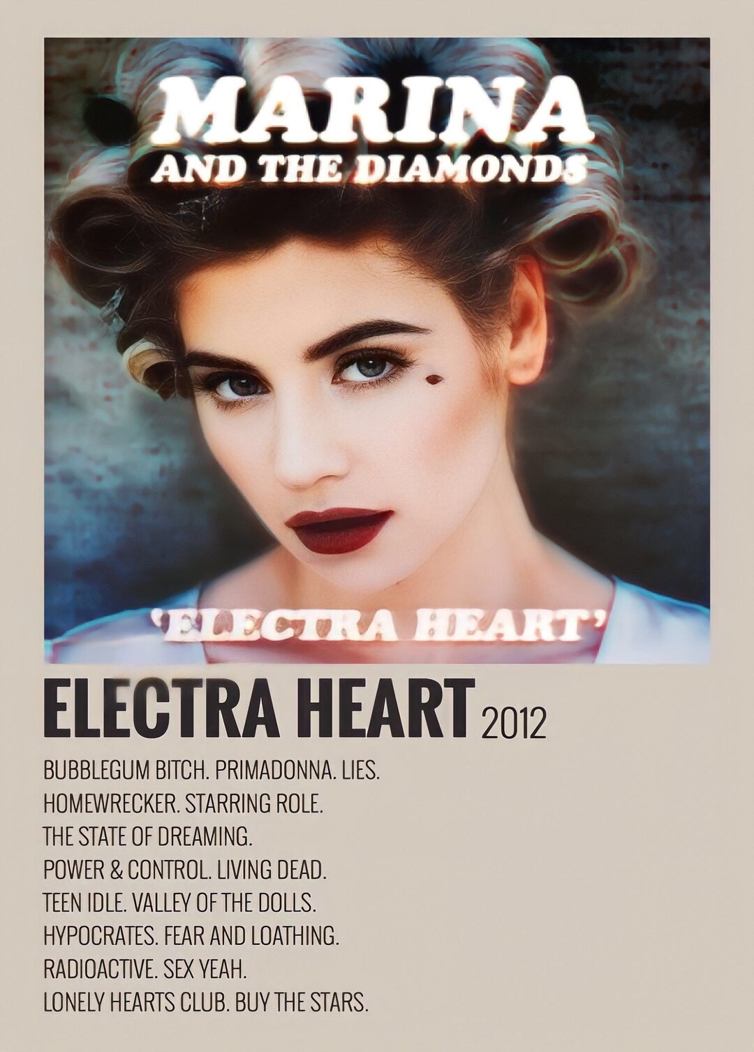 Marina Brilliant A3 Sized Poster Etsy UK