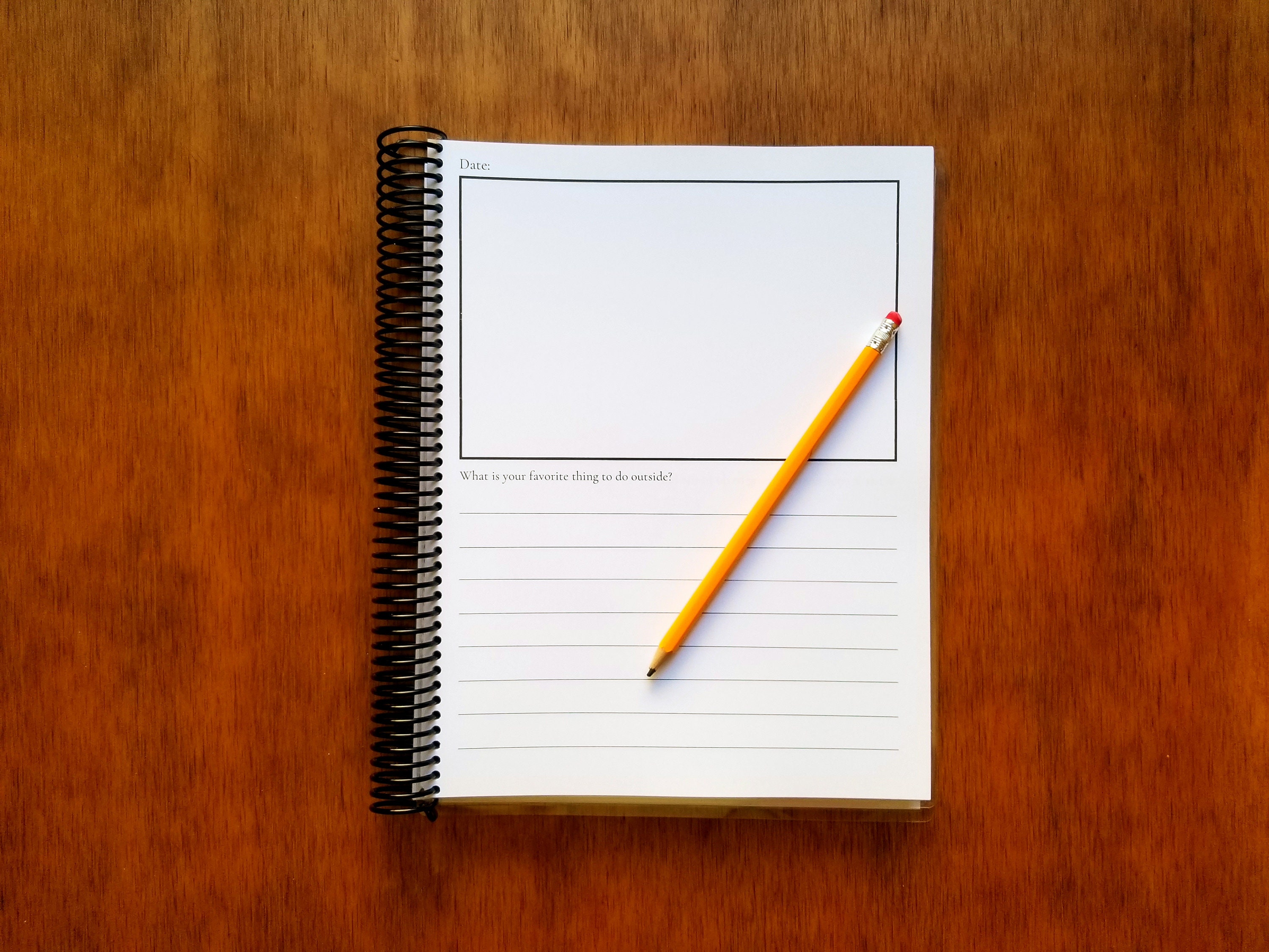 Printable Journal for Kids With Writing and Drawing Prompts Vol 1 ...