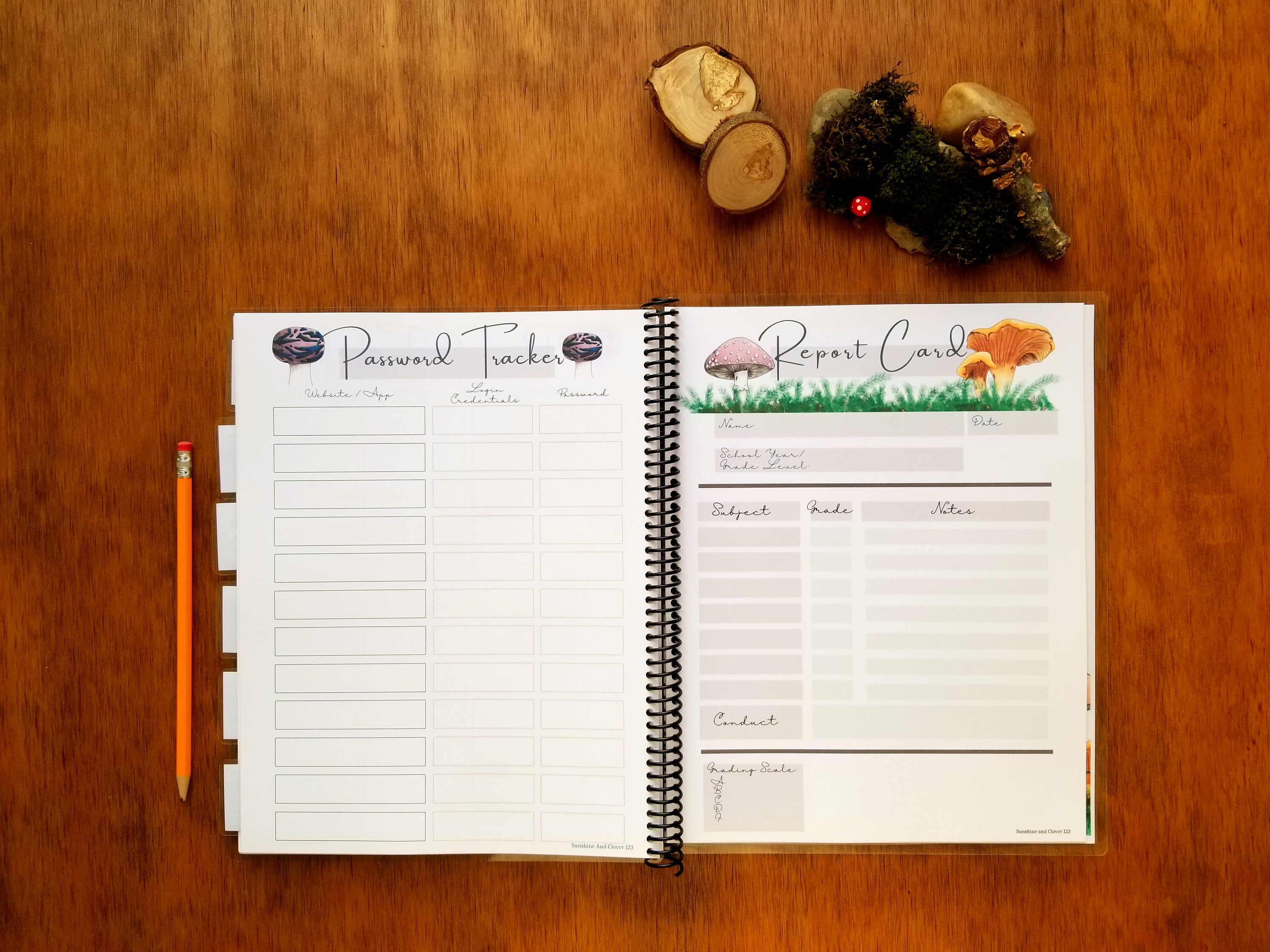 Digital Weekly Planner for Homeschooling