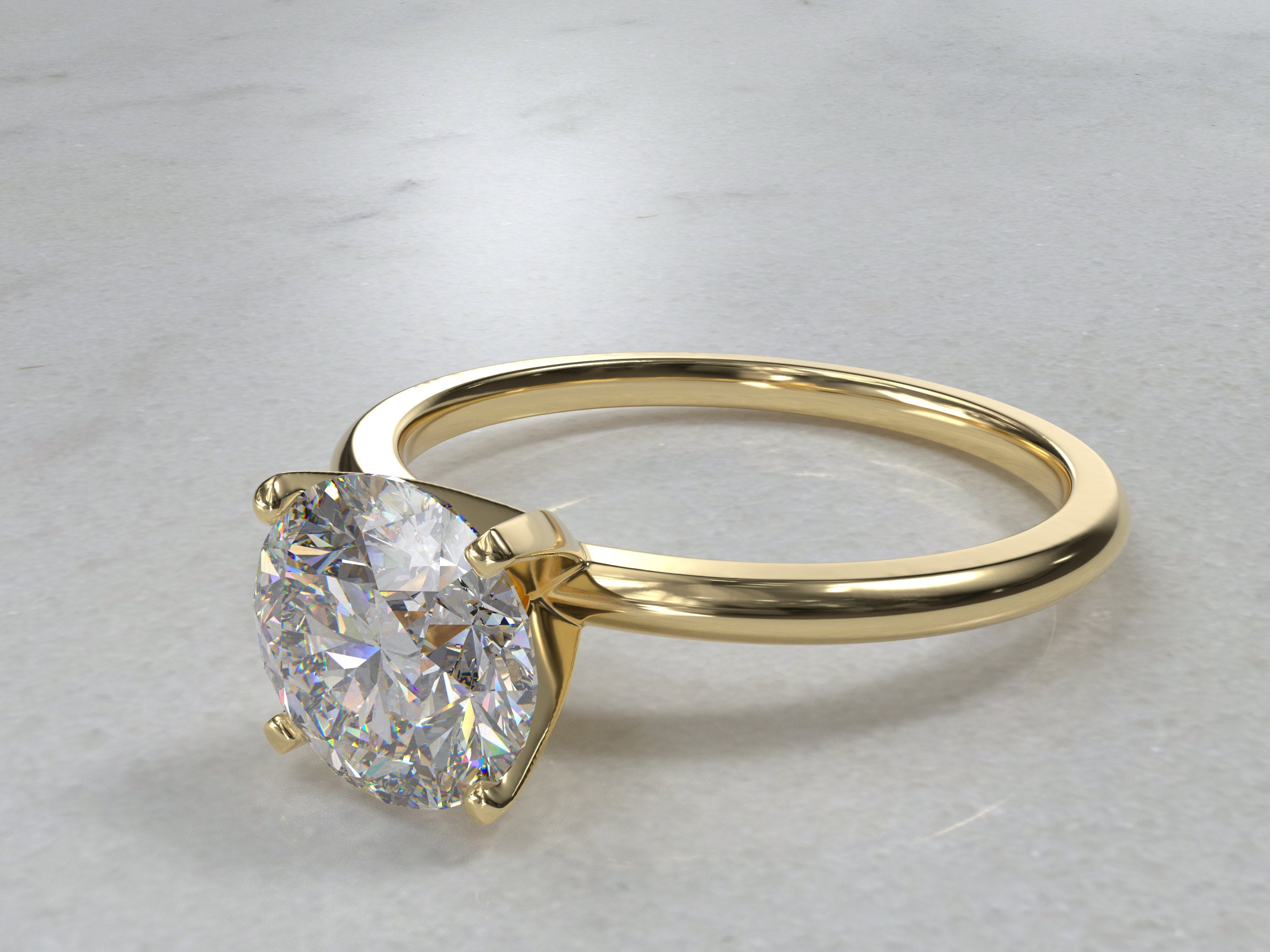 Moissanite White Gold Engagement Ring 10 Ring Engagement Rings for sale