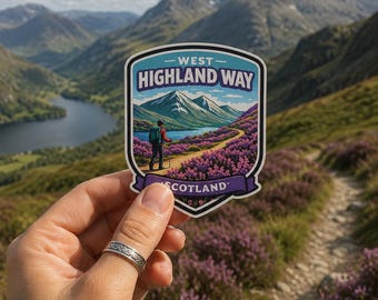 West Highland Way Sticker: Scottish Journal