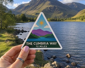 The Cumbria Way Sticker
