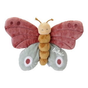 Cuddly toy butterfly | Little Dutch - Personalized with name