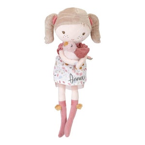 Cuddly doll Anna 35 cm | Little Dutch - Personalized with name