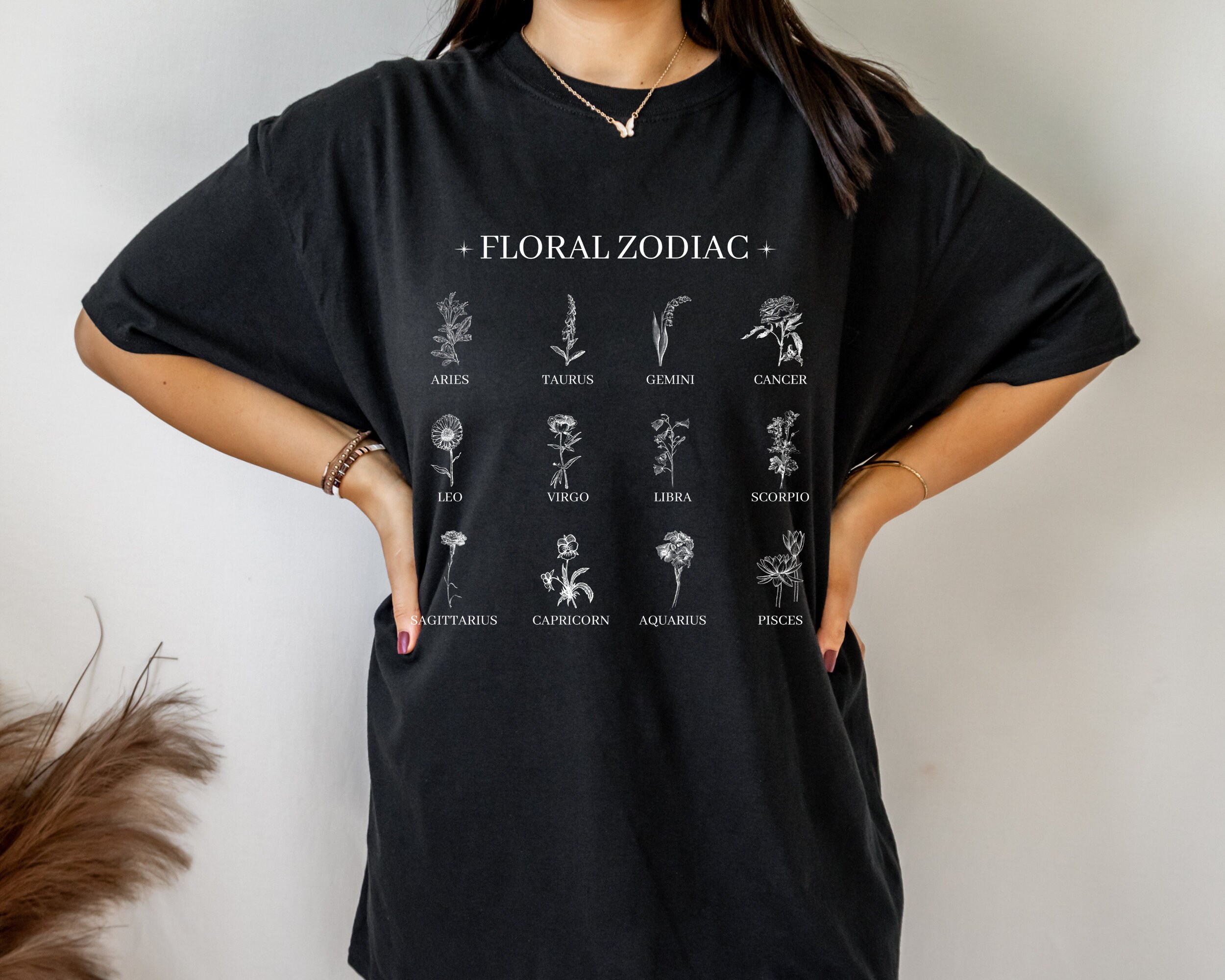 T-shirt Verseau Carte De Tarot - Astrologie Zodiaque - Unisexe S à 5XL - Neuf