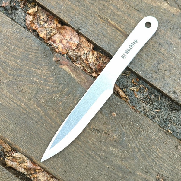 Throwing knife "Primus" starter blade for beginers Carbon Steel 9,8in 250g Perfect balanced Hand crafted