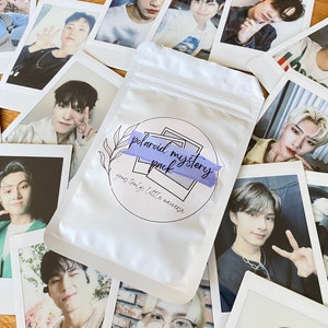 Paquetes misteriosos de Polaroid de Kpop: grupos de chicas y chicos: BTS, Ateez, Seventeen, Zerobaseone, Enhypen, Twice, Itzy, G-idle, Blackpink