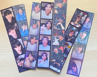 BTS Photo Strip / Photo Booth Bookmarks