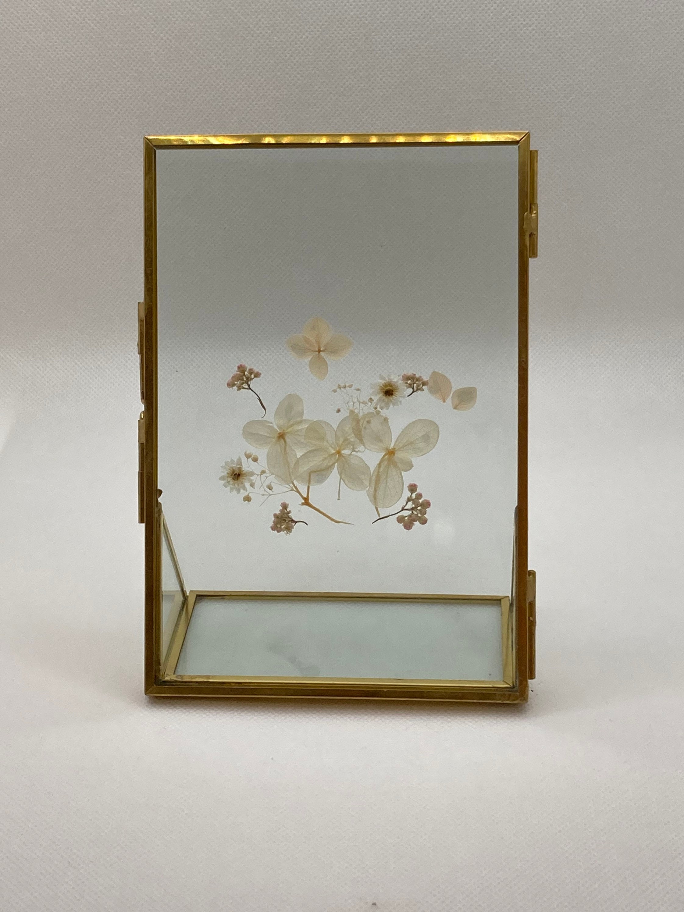 Petit Herbier Fleurs Blanches et Naturelles