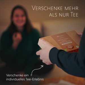 Rooibos Tee Selber Mischen Set mit 7 leckeren BIO Teesorten DIY Tee Geschenkset Tee Geschenkbox Mama BonaTea Tee Geschenk Teeliebhaber Bild 6