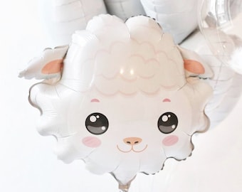 Adorable Sheep Balloon for Birthday Party or Baby Shower - Fluffy and Sweet Decor
