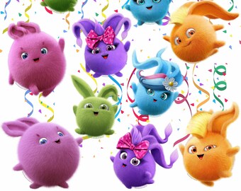 Sunny Bunnies Streamers for Kids Cartoon Sunny Bunnies - Etsy Sunny Bunnies Streamers for Kids Cartoon Sunny Bunnies - Etsy