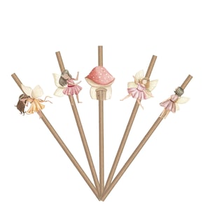10 PCS Garden Fairy for Baby Shower , 1st Birthday | Fairies Theme Baby Shower Party Supplies and Party Decorations