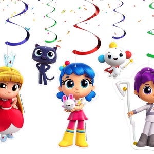 True and The Rainbow Kingdom Streamers - Colorful Party Decorations Inspired by True&#39;s Magical Adventures!
