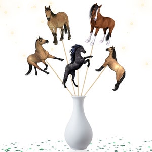 5 grands centres de table chevaux de ferme | Baby shower pour chevaux de course , Articles de fête d'anniversaire | Décorations de dessus de table Chevaux Animaux de la ferme