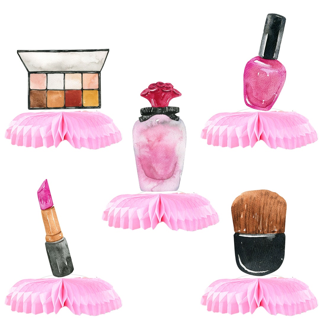 Make up Party Honeycomb Centerpieces for Birthday and Baby - Etsy