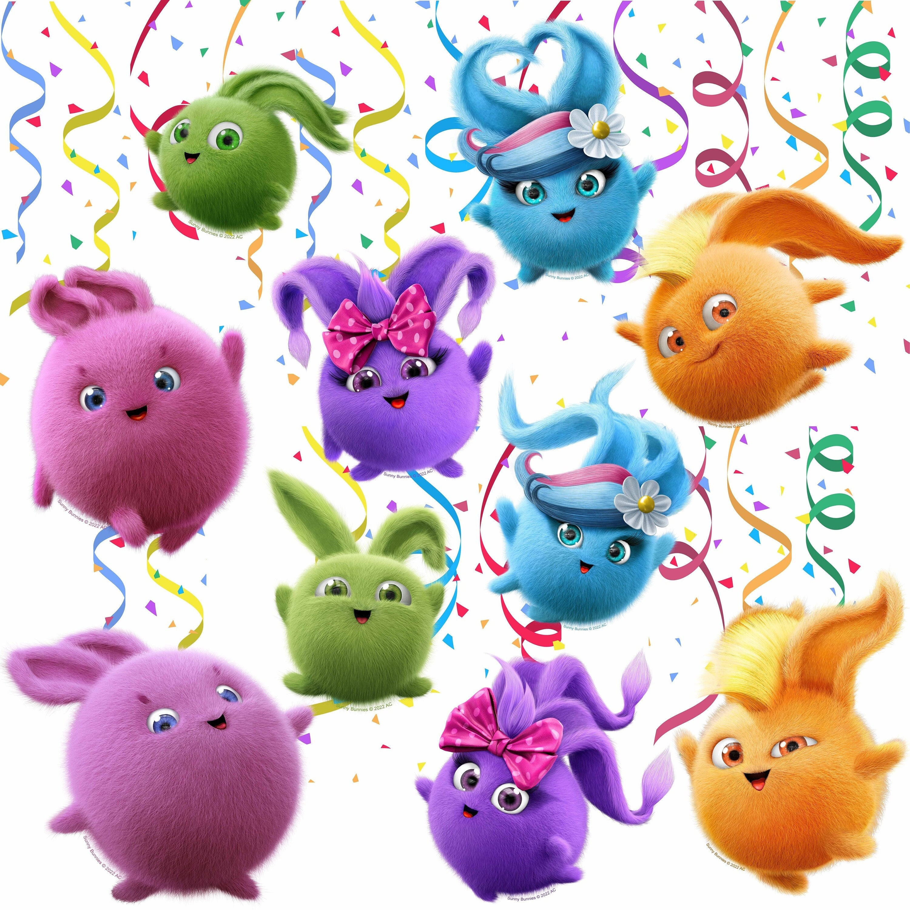 Sunny Bunnies Streamers for Kids Cartoon Sunny Bunnies - Etsy Sunny Bunnies Streamers for Kids Cartoon Sunny Bunnies - Etsy