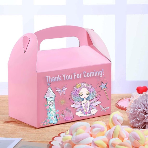 Fairy Party Favor Boxes Fairies Birthday Baby Shower Party Etsy