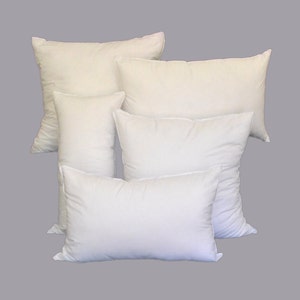Decorative Pillow Inserts// Made in the USA// Down Alternative// Hypoallergenic