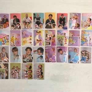 BTS 2021 Festa *Unofficial* Photocards | With Photocard Sleeves And Stickers Set