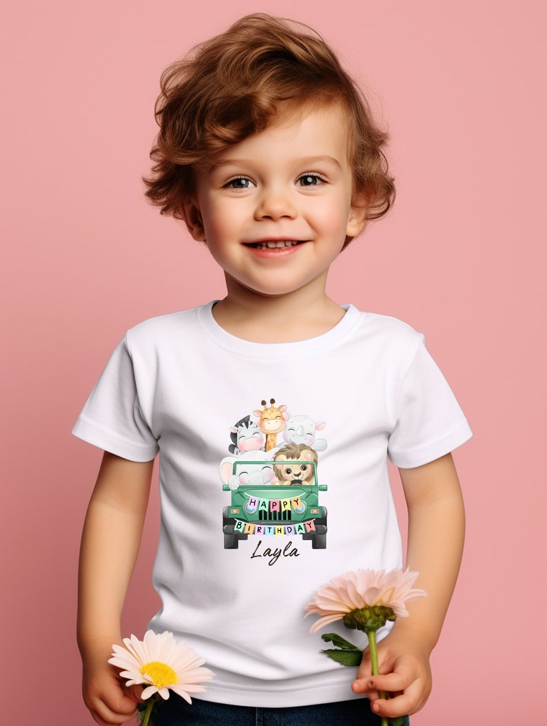 Mayoral Baby Girl Safari Tee main image 1