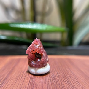 23.7ct Rare Vietnam Spinel Rough Gemstone Red Spinel Crystal