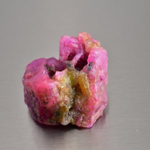 Unique Terminated 105ct Ruby Corundum Crystal Cluster  Rare Display Specimen Gemstone, Healing Crystal