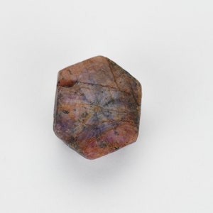 Nice Raw Vietnam Rare 22.75ct Trapiche Sapphire Ruby Corundum Specimen Crystal
