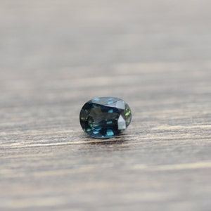 Untreated Flawless GIA Certified I 2.48ct Green Blue Teal Sapphire Loose Gemstone I Natural Sapphire Green Blue  Oval Cut Sapphire