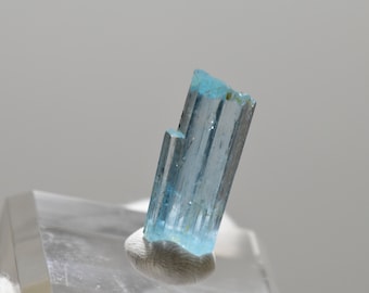 17.5ct Transparency Aquamarine Specimen | Aquamarine Rough Gemstone | Healing Crystal