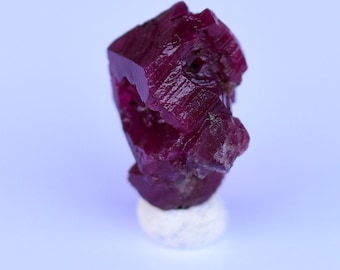 Very Beautiful Terminated 24.2ct Natural Raw Ruby Red  Corundum Specimen Gemstone, Rough Ruby Crystal , Healing Crystal