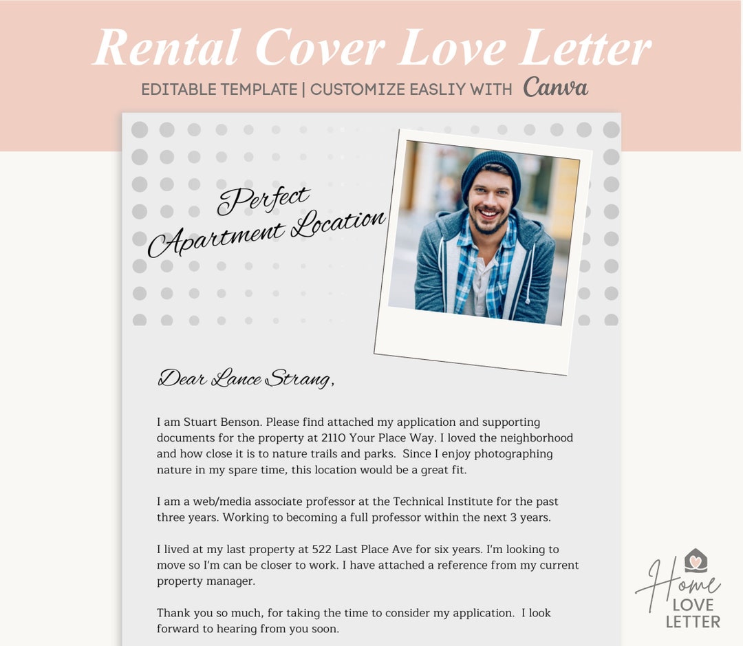 rental cover letter template word