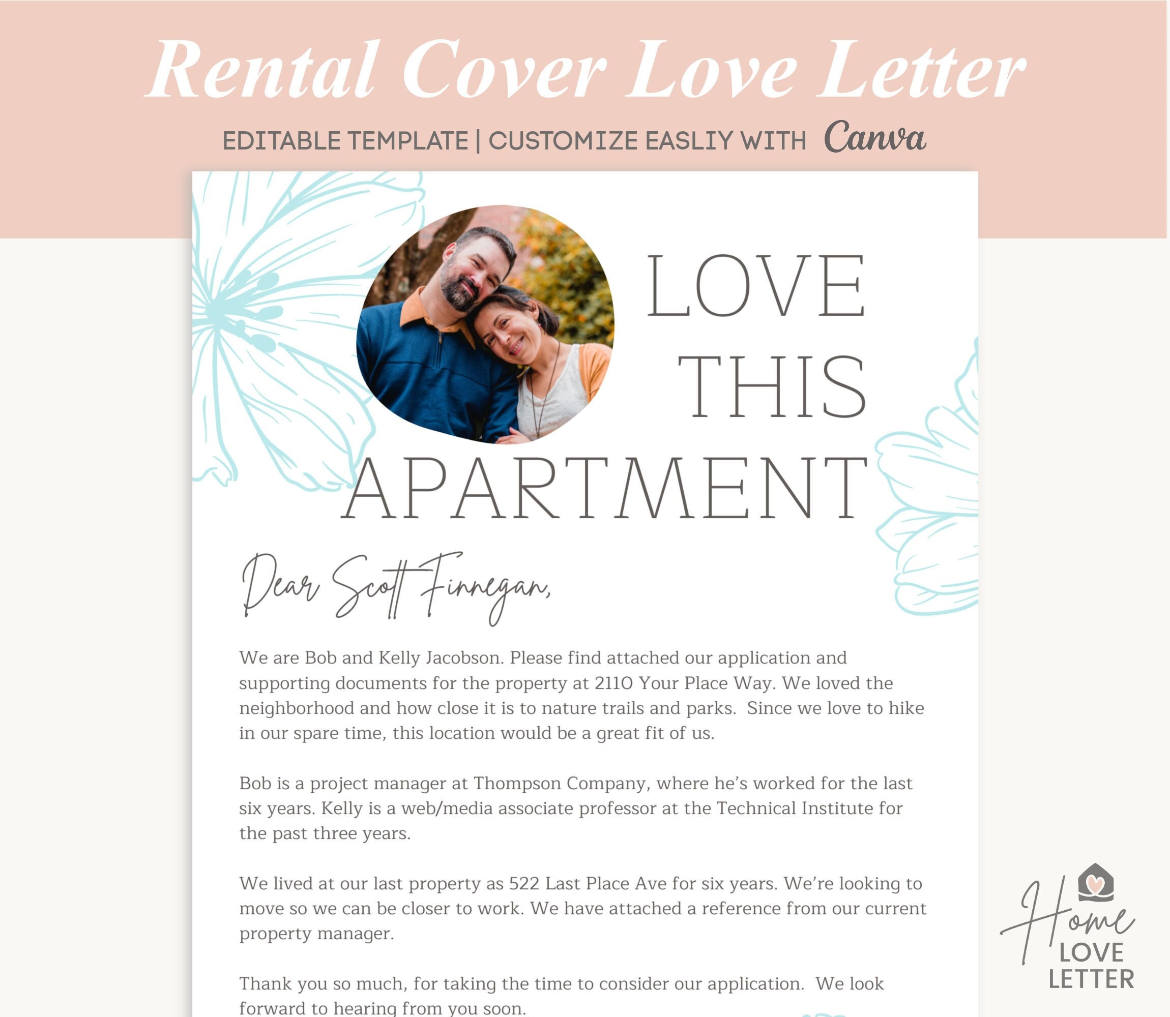 cover letter for rental property example