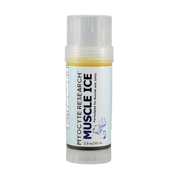 MYOCYTE MUSCLE ICE 2.0 oz Topical muscle, joint and arthritis pain relief.