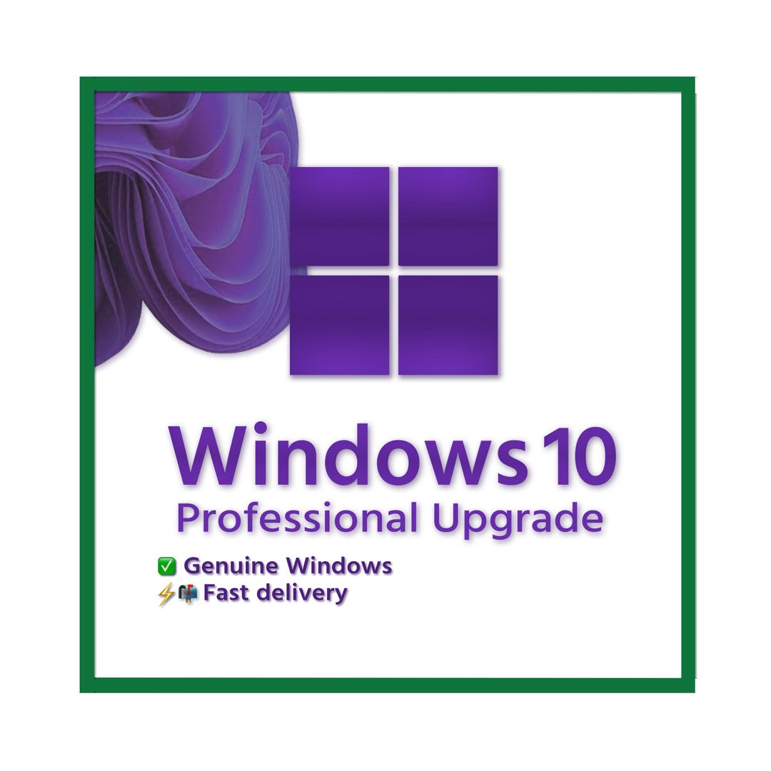 Windows 10 Home to Pro Upgrade OEM Activation GLOBAL 64/32-bit Windows ...