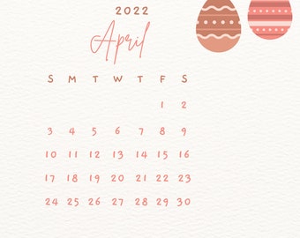 Printable March Month Calendar - Etsy
