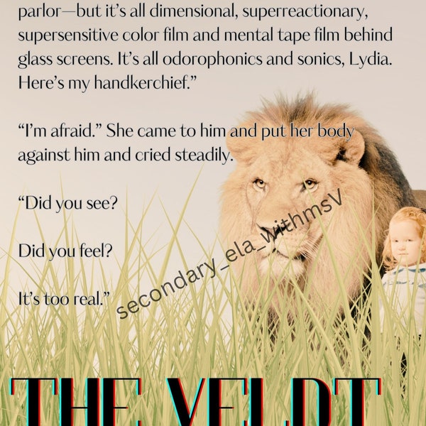 What Time Period Is The Veldt Set In at Jean Christopher blog