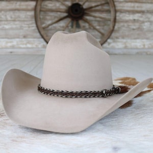 Horsehair Braided Hat Band - Overo