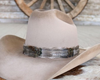 Western Feather Hat Band - Arikara