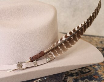 Turkey Feather Hat - Etsy