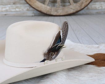 【if you have/Feather Hat】 Twister Paper | Capital Hatters TX - Capital Hatters LLC